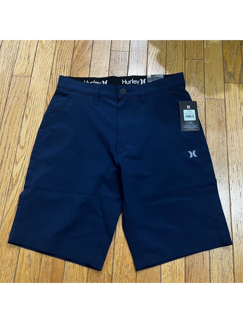 Hurley All Terrain Hybrid Walkshorts - Men's Size 28 Navy Blue